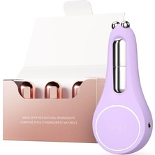 1001 A Wink 'n' A Smile Paketi - Bear 2 Eyes&lips Mikro Akım Masaj Cihazı + Foreo Supercharged Göz, Du