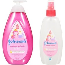1001 Işıldayan Parlaklık Argan Yağı Özlü Şampuan 750 Ml+Johnson's Baby Işıldayan Parlaklık Kol