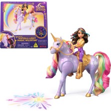 1001 Sophia & Light Magic Wildstar, Gökkuşağı Işık Efektli, 2 Sürüş Aksesuarı, Bebekler ve Tek