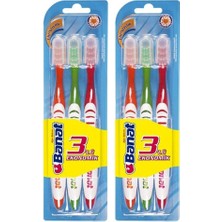 1001 Family Pack 3'lü Diş Fırçası 2li Paket