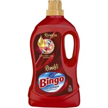 1001 Sıvı Çamaşır Deterjan Bakım Renkli 50 Yıkama, 3000 ml