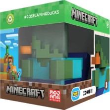1001 Boxed Edition: Minecraft - Zombie Cosplaying Rubber Duck Vinyl Figure