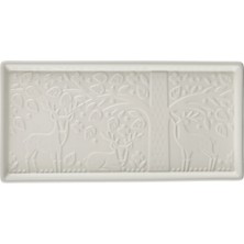 1001 2001.082 Orman 30 cm Servis Tabağı, Çömlek, Krem