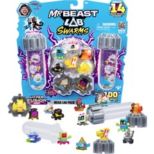 1001 Swarms Series 3, Hyper Fusion Serisi, 14 Paket Koleksiyonluk Mikro Canavar, 14 Koleksiyon Çıkartma
