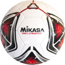 1001 El Dikişli Halı Saha Futbol Topu Regateador, Beyaz/kırmızı, 5