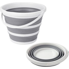 1001 Pratik Katlanabilir Akordiyon Plastik Kova 12,8 Lt