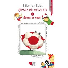 Can Çocuk Yayınları Şipşak Bilmeceler 3 - Şuuuttt ve Gooll!