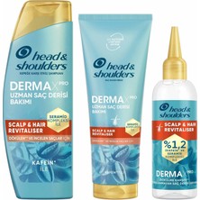 1001 Head&shoulders Dermaxpro Scalp Revitalizer Saç Dökülme Karşıtı Bakım Seti