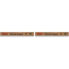 1001 Doğal Pişirme Kağıdı 37 cm x 8 M (2 Paketi)