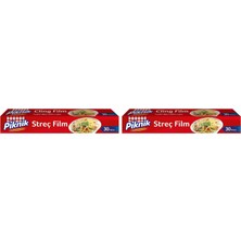 1001 Gıda Ambalaj Streç Film 30 M 1475 2li Paket