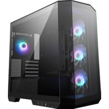 1001 Mag Pano M100R Pz Temperli Cam 3X120MM 1X120MM Argb Fan Matx Panoramik Gaming Bilgisayar Kasası