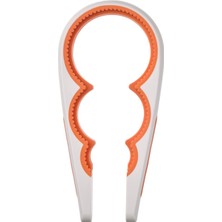 1001 Kavanoz Açacağı, Beyaz-Turuncu, 21 cm