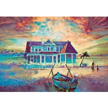 1001 Puzzle - Tatil Evi / 500 Parça Puzzle, #3626