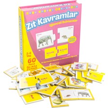 1001 Eğlenceli 2li Delux Puzzle Zıt Kavramlar