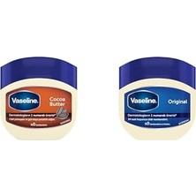 1001 Nemlendirici Jel Krem Cocoa Butter, 100 ml ve Vaseline Nemlendirici Jel Original 100 ml