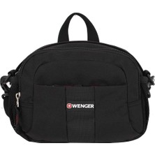 1001 We 6085202016 Wenger Bel Çantası Bel Çantası Yetişkin, Siyah, 26 cm