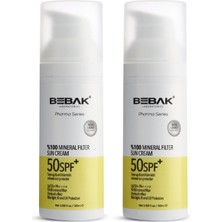 1001 Pharma Mineral Filter Güneş Kremi 50SPF+ 50ML (2 Paketi)