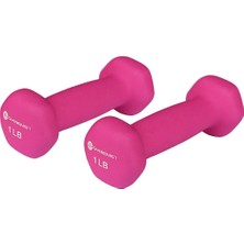 1001 Çift Dambıllar 2'li Set Yumuşak Kaymaz Grip Dambıllar Çift Neopren ile