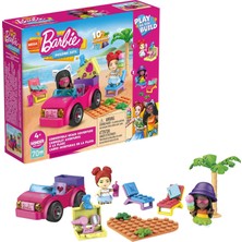 1001 Construx Barbie Cabrio Plaj Macera GWR79, Çocuklar Için Bina Oyuncakları
