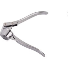 1001 Profesyonel Paslanmaz Çelik Sarımsak Ezici - Ergonomik Lüks Sarımsak Presi, Dayanıklı Metal Sa