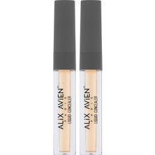 1001 Likit Göz Altı Kapatıcısı - Orta Ten Nötr Cilt Alt Tonu - Liquid Concealer 106 Creamy (2 Paket