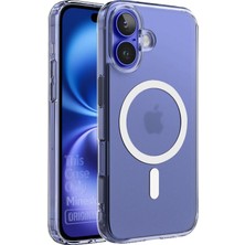 1001 iPhone 17 Için Magsafe ile Uyumlu Supermatt Serisi - Arkası Sert Mat Materyal - Kenarları Yumuşa