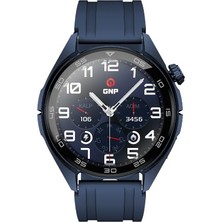 1001 Genpa Gnp G-Watch Akıllı Saat, Mavi Silikon Kayış, Dijital Kadran, Spor Izleme