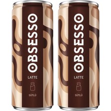 1001 Obsesso Sütlü Latte 250 ml 2li Paket