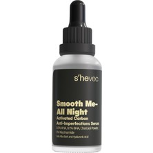 1001 Smooth Me– All Nıght | Aktif Kömür Içeren Matlaştırıcı ve Cilt Kusur Görünümünü Azal