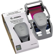 1001 Zebra ZC100/300 Renkli Ribon Ymcko (800300-350) - 200 Baskı