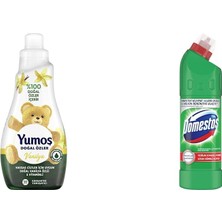 1001 Doğal Özler Konsantre Çamaşır Yumuşatıcısı VANILYA%100 Doğal Özler Içerir 1200 ml 50 Y�