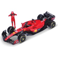 1001 Sf-23 Charles Leclerc No 16 Sezon 2023 Formula 1 F1 - Ölçek 1/24 23 cm Model Araba Pilot Figürü