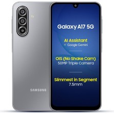 1001 Galaxy A17 5g (6 GB Ram, 128 GB Depolama) | 50 Mp Titreşimsiz Kamera | Süper Amoled | Corning Gori