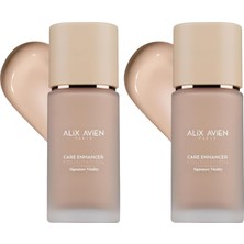 1001 Kırışıklık Karşıtı Nemlendirici SPF30 Parlak Bitişli Fondöten Care Enhancer 803 Rose Buff