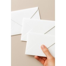 1001 Minik Zarf, 7x9 cm 50 Adet (Beyaz) 7 x 9