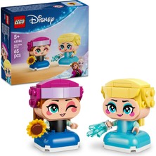 Disney Princess Karlar Ülkesi Mini Anna ve Elsa 43284 | 5 Yaş ve Üzeri Çocuklar Için Küçük E