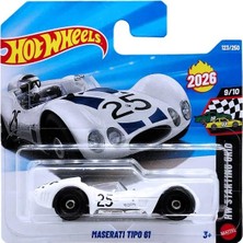 1001 Hot Wheels Tekli Arabalar Maseratı Tıpo 61 JJH44