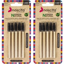1001 Green Natural Kaş ve Kirpik Şekillendirme Seti - 08 2li Paket
