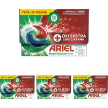 1001 Pods Kapsül Çamaşır Deterjanı Oxi 10'lu 4lü Paket