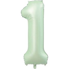 1001 Rakam Folyo Balon 34 Inç 76-82 cm (Adaçayı, 1)