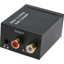 1001 5057 Dijital To Analog 3.5mm Optik Ses Tos Çevirici Dönüştürücü Adaptör