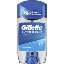 1001 Cool Wave Terlemeyi Önleyici Şeffaf Jel Deodorant 70 ml