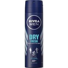 1001 Dry Fresh Erkek Sprey Deodorant, 150 ml