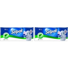 1001 Mendil Mentollü 10 * 10 2li Paket