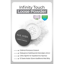 1001 Ipeksi Toz Pudra - Sabitleyici Etki Mat Bitiş - Loose Powder 01 Transparent