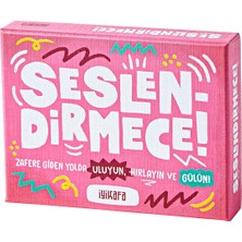 1001 Seslendirmece – Sesle Anlatım Parti Kutu Oyunu | Anlamsız Seslerle Anlat, Tahmin Et, Puan Kazan