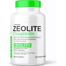 1001 Zeolit Tozu Kapsül 120 Adet 1 Mikron Ultra Fine, Tma Zeolit Tribo-Mechanical Activated