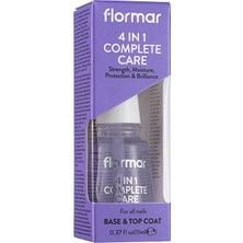 1001 4'ü 1 Arada Bakım Yapan Tırnak Koruyucu Cila - 4 In 1 Complete Base Coat - 000-8682536059299