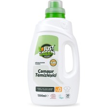 1001 Just Green Organic Bitkisel Sıvı Çamaşır Deterjanı Beyazlar ve Renkliler Için, Kokusuz & Hip