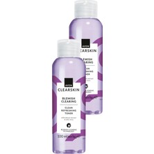 1001 Akneye Meyilli Ciltler Için Tazeleyici Tonik 100 Ml. Ikili Set